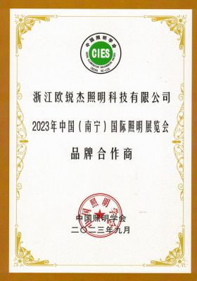 2023年中国(南宁)国际照明展览会 品牌合作商